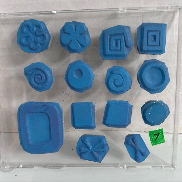 7️⃣Cling rubber stamps set #7 - 14 pcs - Picture 3 of 3
